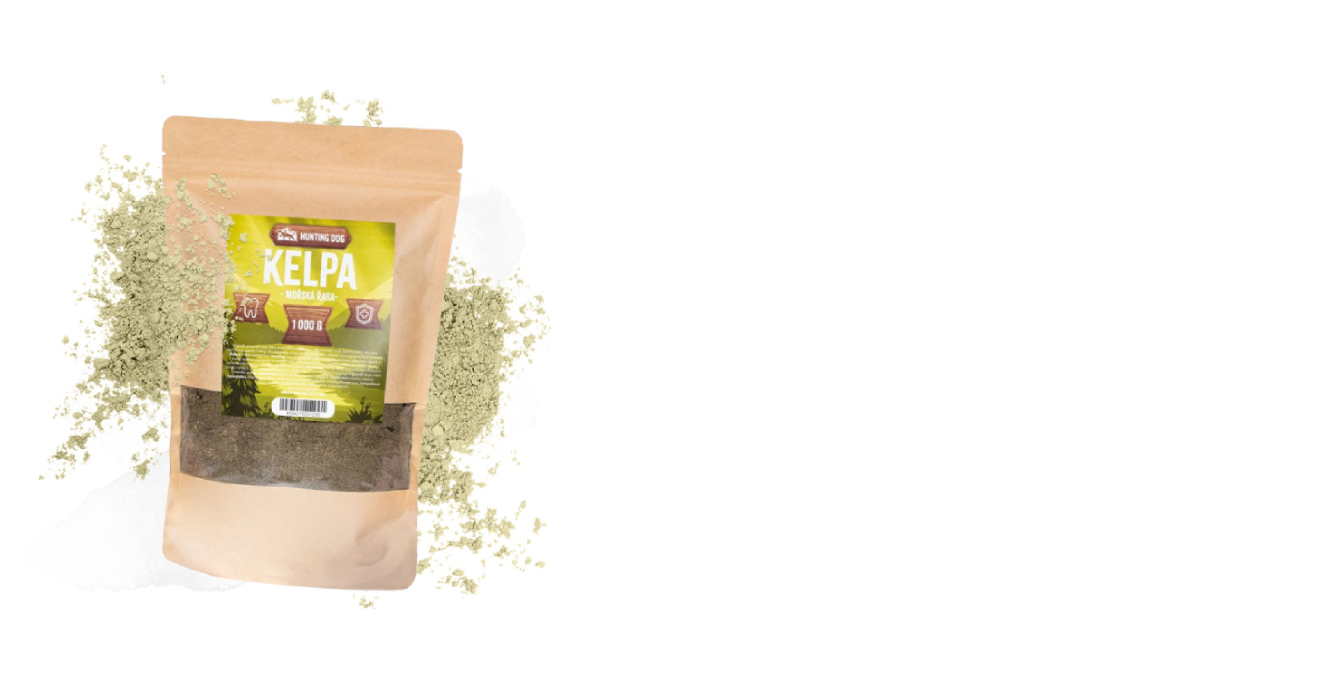kelpa mořsé řasy pro psy