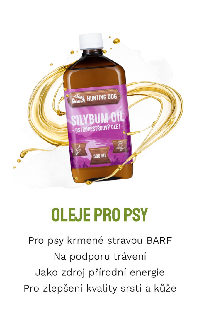 oleje pro psy