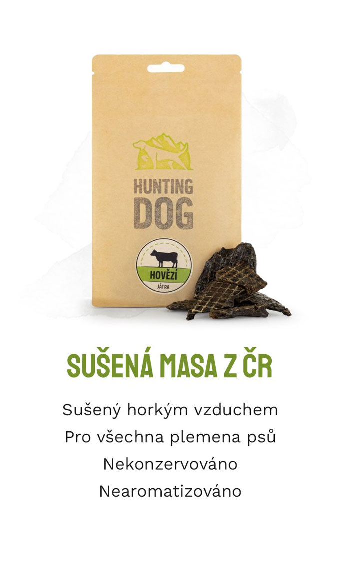sušené maso pro psy