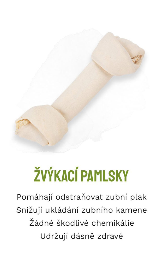žvýkací pamlsky pro psy